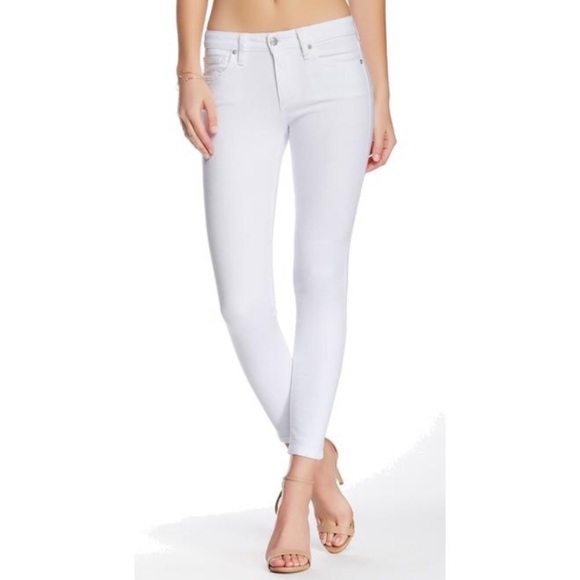 Joe's Jeans Denim - Joes Jeans White Skinny Ankle Jeans 30